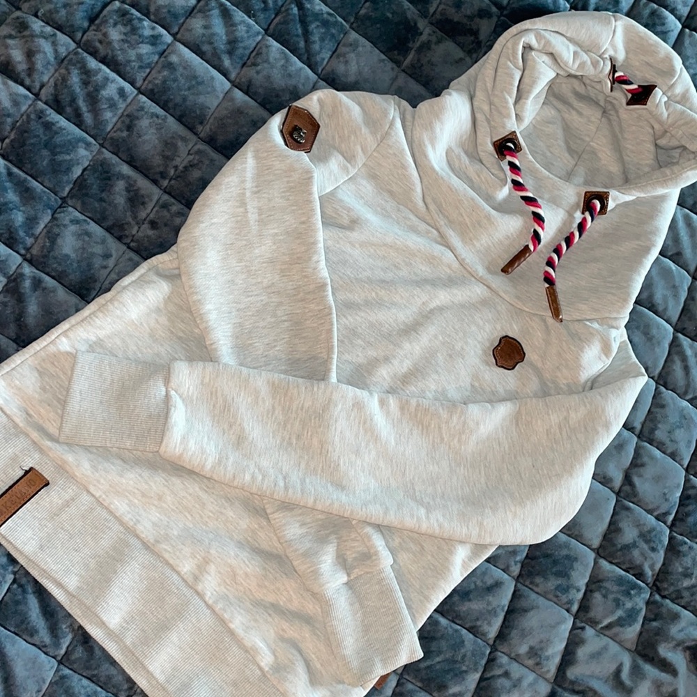 Women’s Naketano Light grey hoodie M